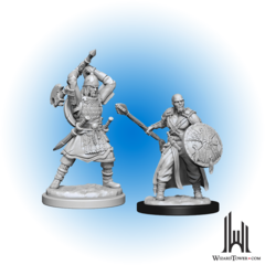 D&D Nolzur's Marvelous Miniatures: Human Barbarian Male